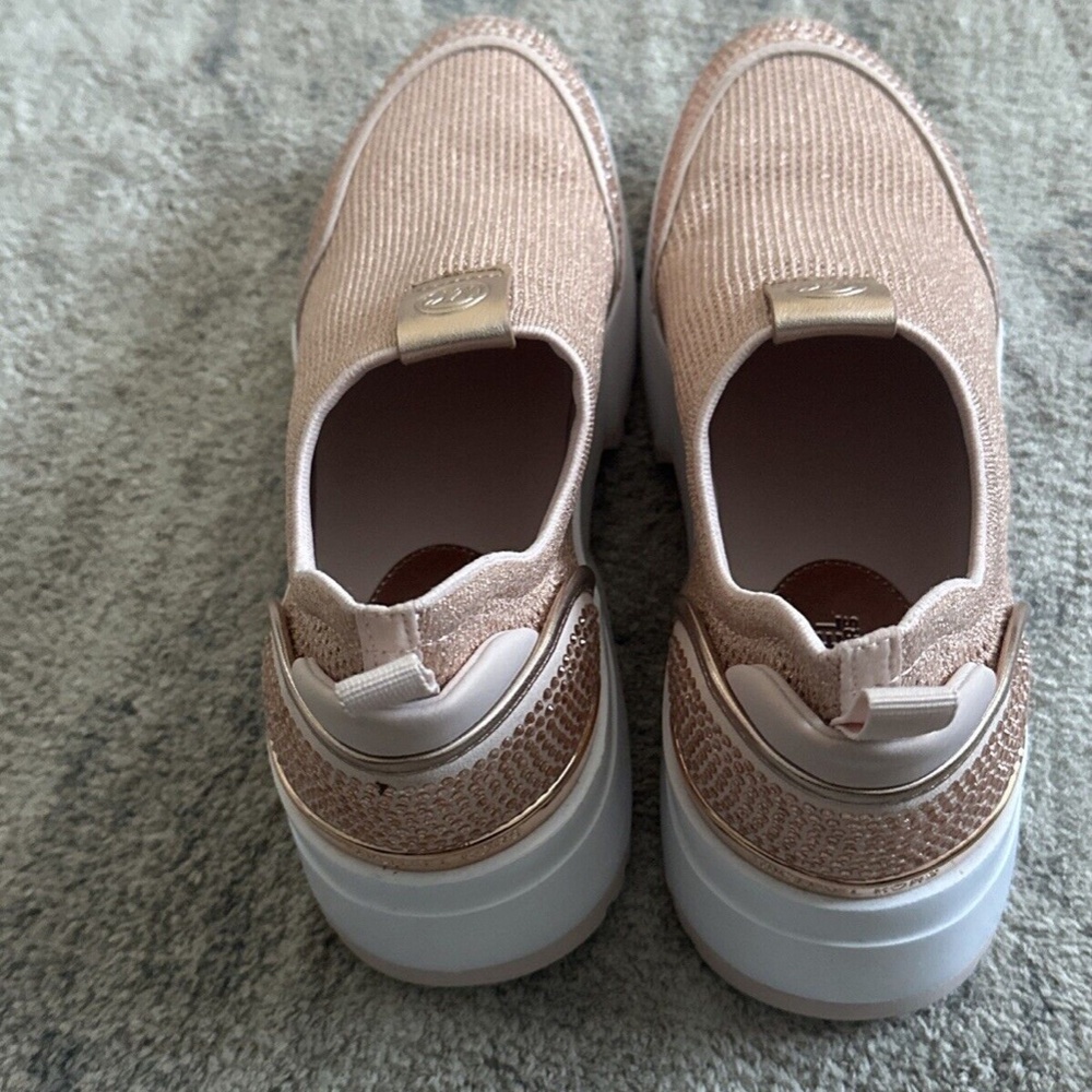 Michae Kors Powder Blush Muse Slip On Sneaker - Picture 3 of 7